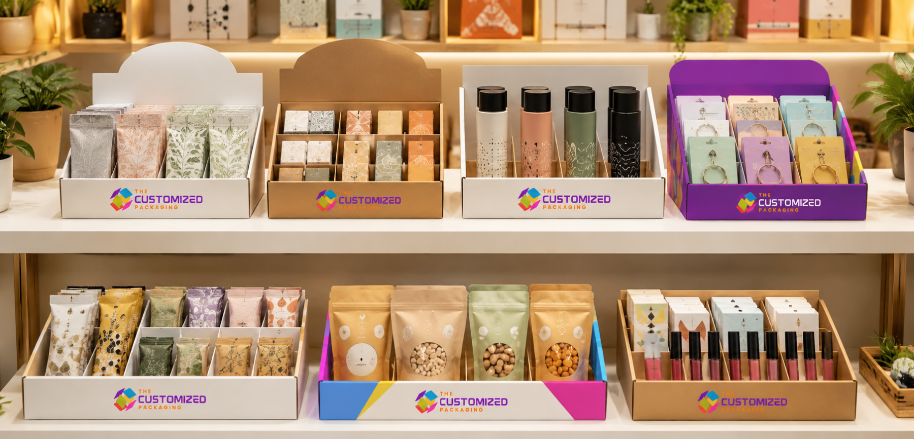 How Custom Corrugated Display Boxes Improve Shelf Visibility